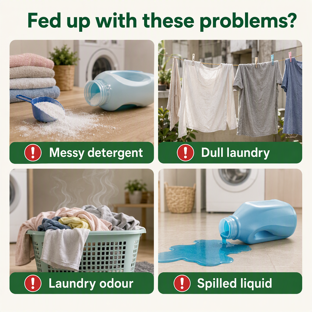 5-in-1 White Musk Laundry Detergent Pods – problems