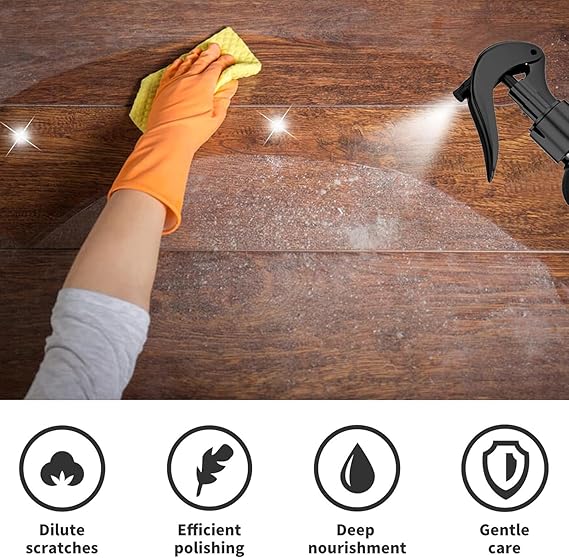 Beeswax Spray Furniture Polish, Wood Cleaner, Wood Floor Polish PACK OF 2