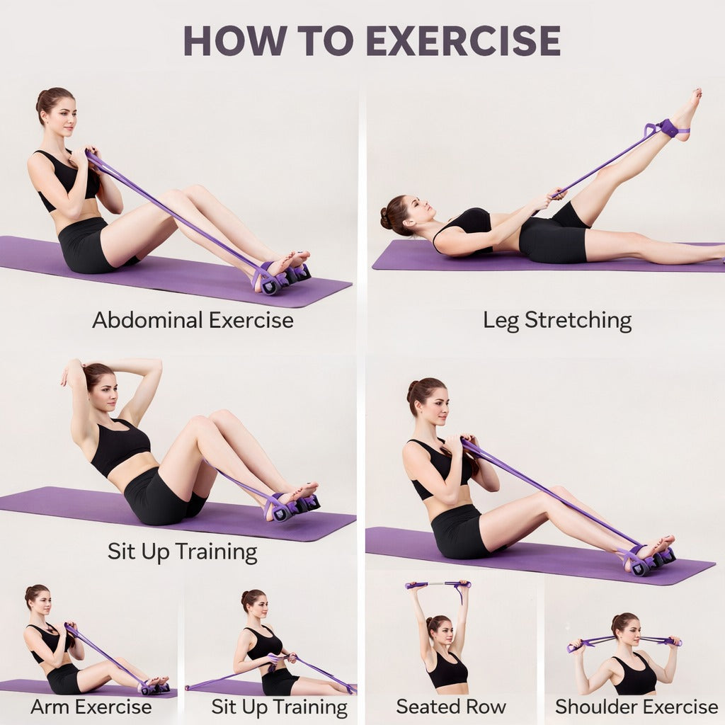 Yoga Pedal Puller Resistance Band Fitness Equipment
