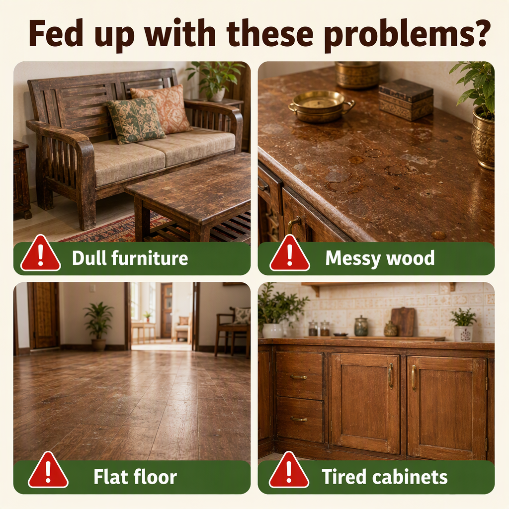 Beeswax Spray Furniture Polish, Wood Cleaner, Wood Floor Polish PACK OF 2 – problems