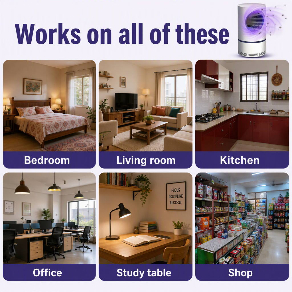 Electronic Mosquito Killer Machine Lamp – places