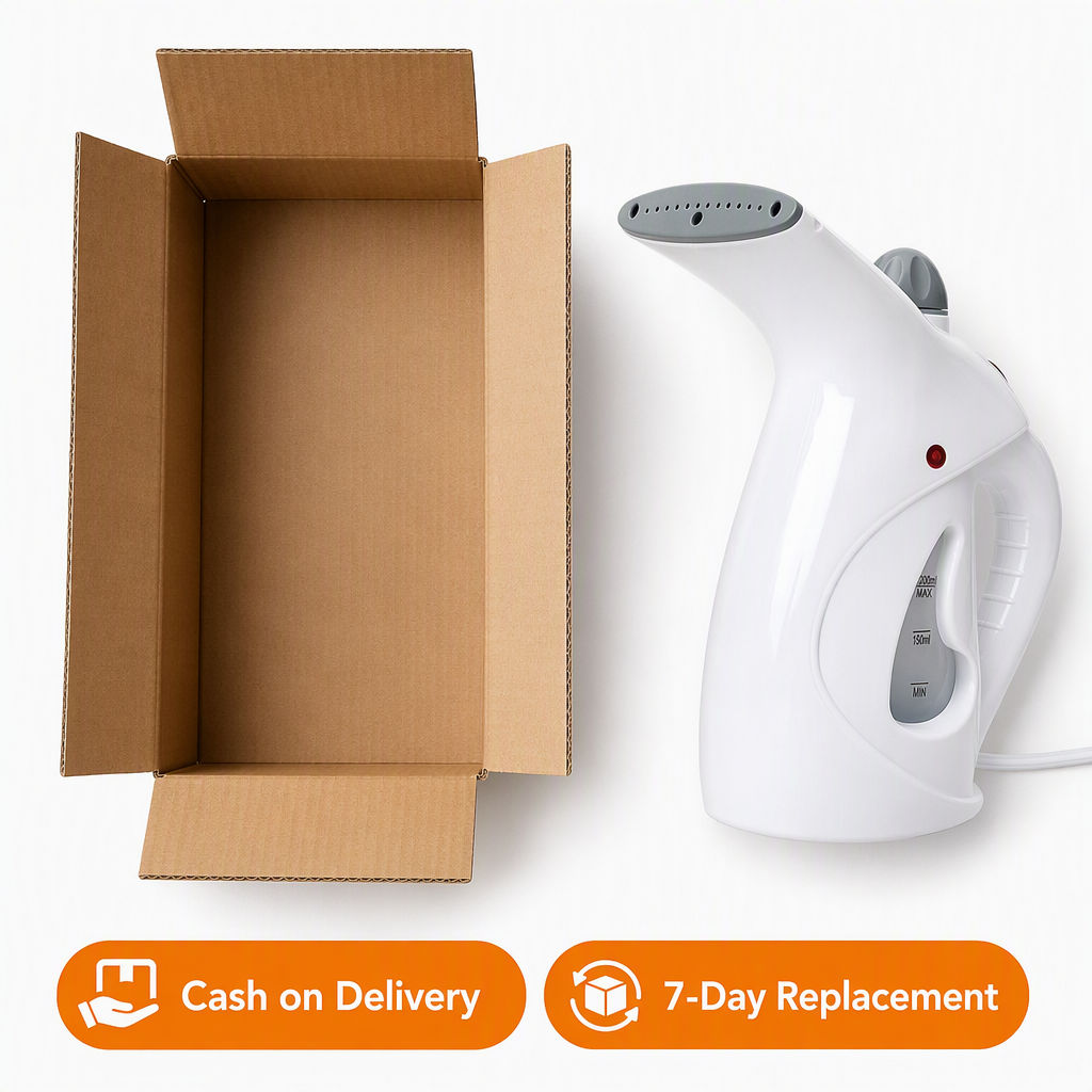Handheld Garment Steamer Iron Fast Heat-up Portable Family Fabric Steam – box