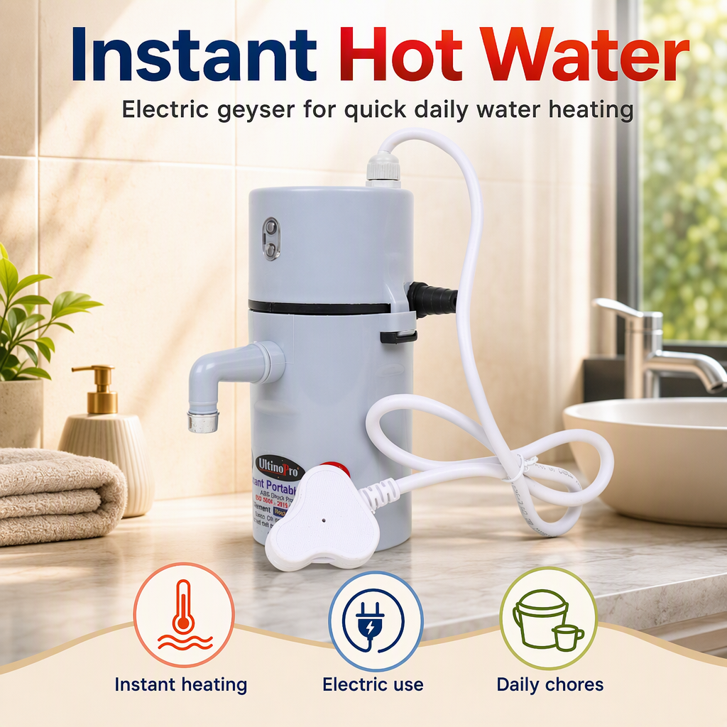 Instant Electric Water Geyser – hero