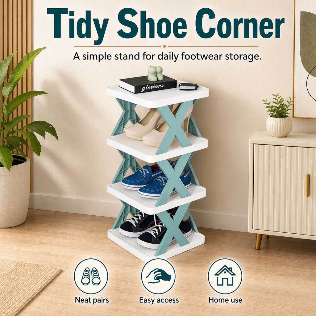 Multipurpose Footwear Shoe Rack Stand for Home – hero