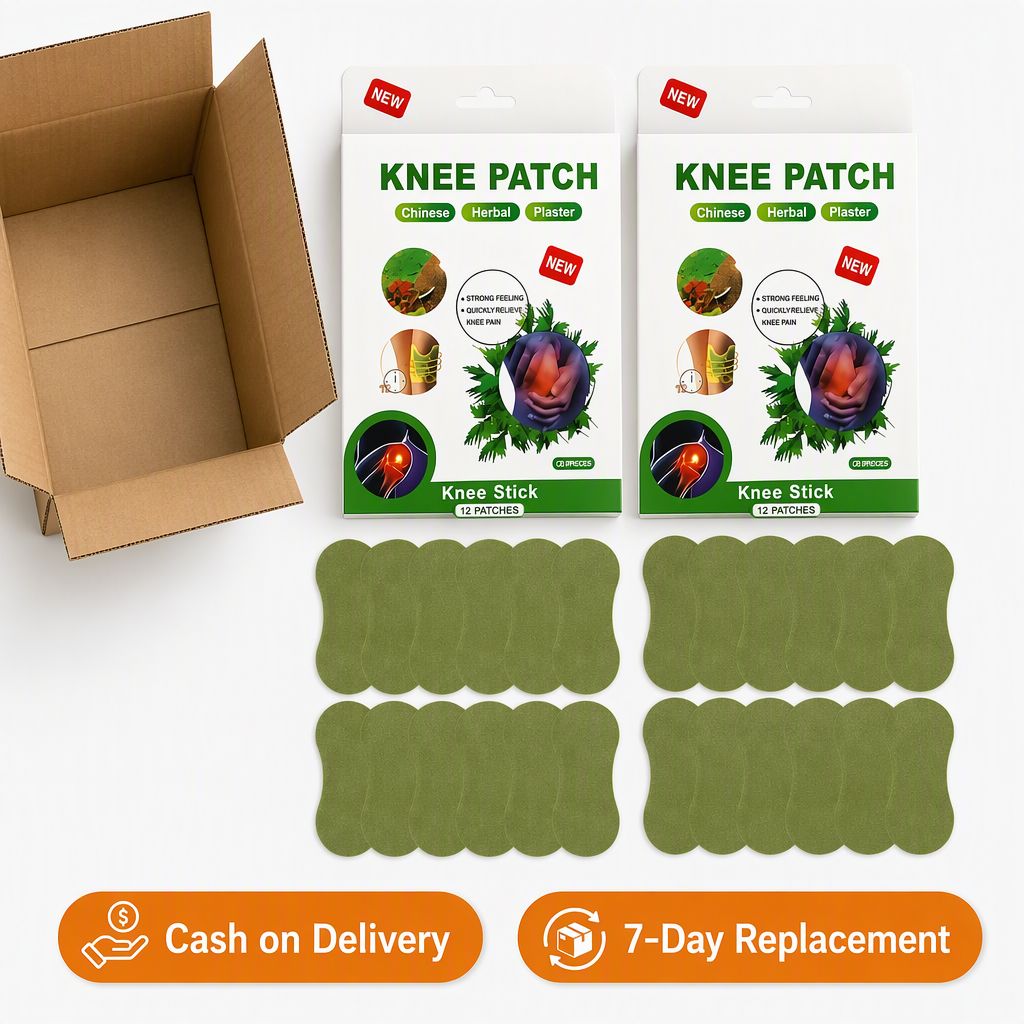 New Knee patch pain relief Pack of 2 (20patch) – box