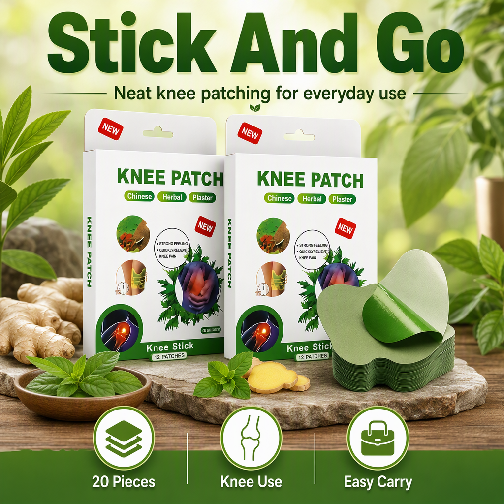 New Knee patch pain relief Pack of 2 (20patch) – hero