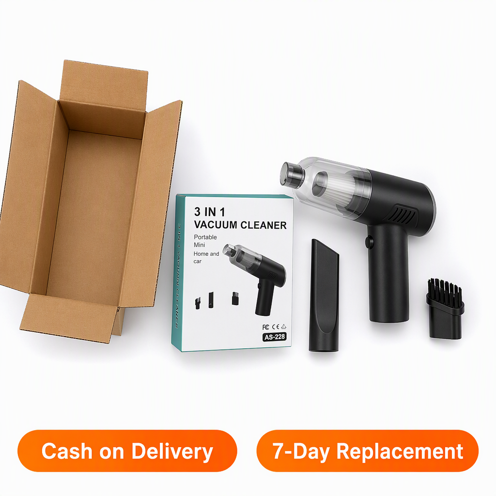 Portable Vacuum Cleaner – box