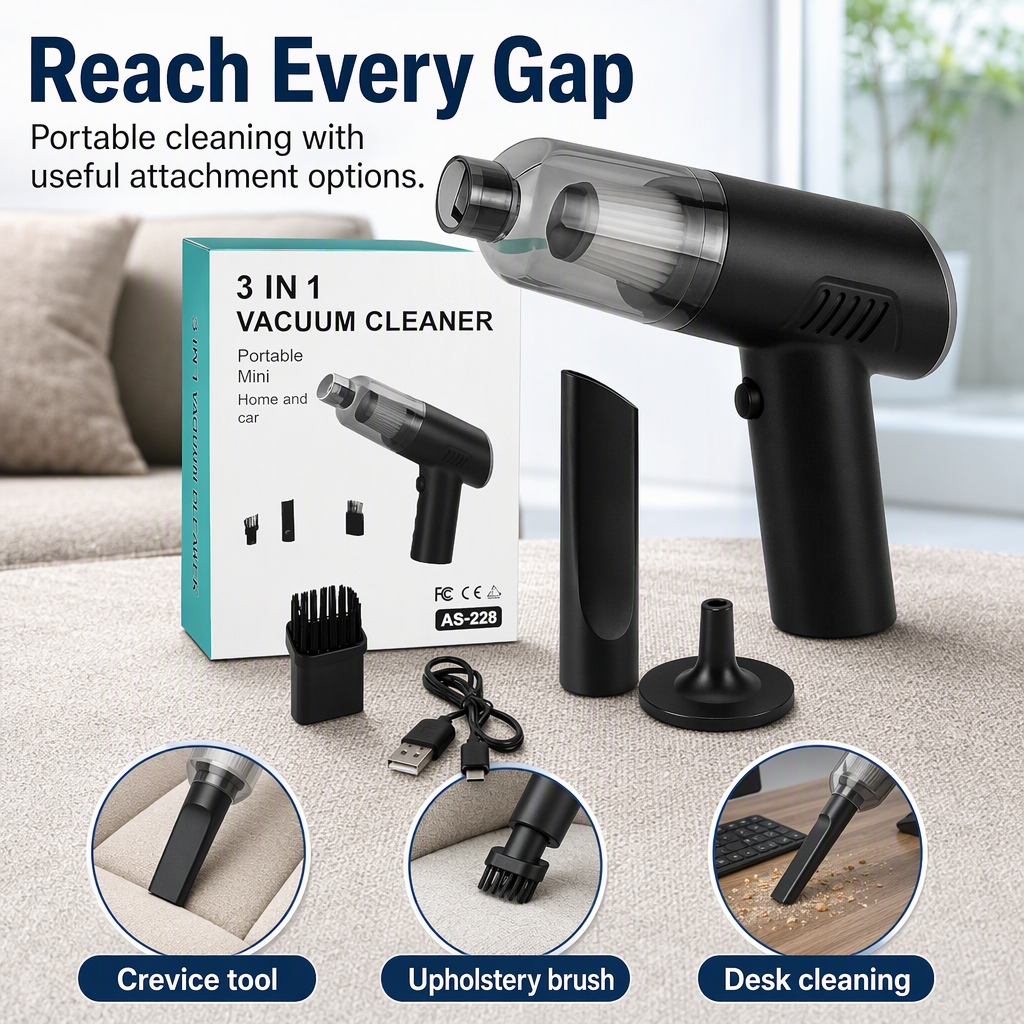 Portable Vacuum Cleaner – hero