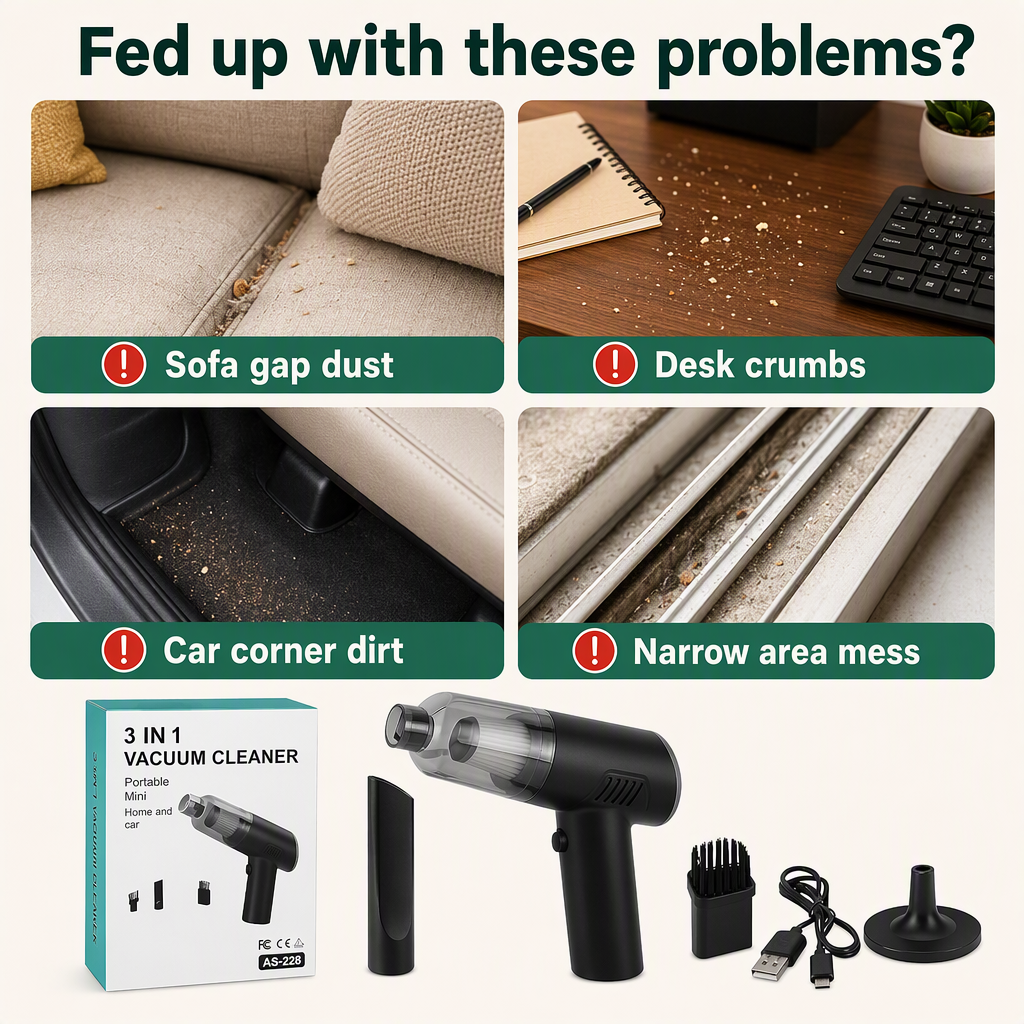 Portable Vacuum Cleaner – problems