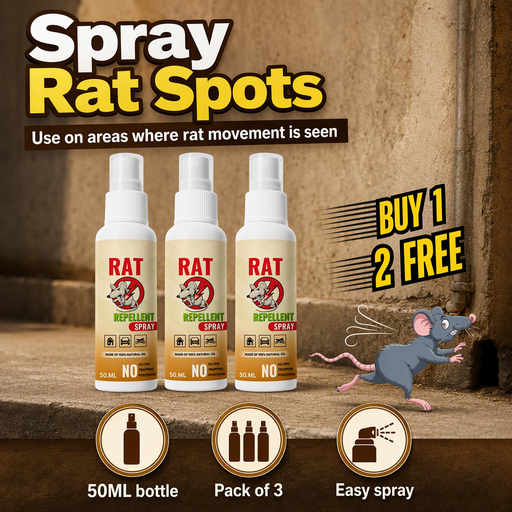 Rat Repellent Spreay 50ML (Pack of 3) – hero