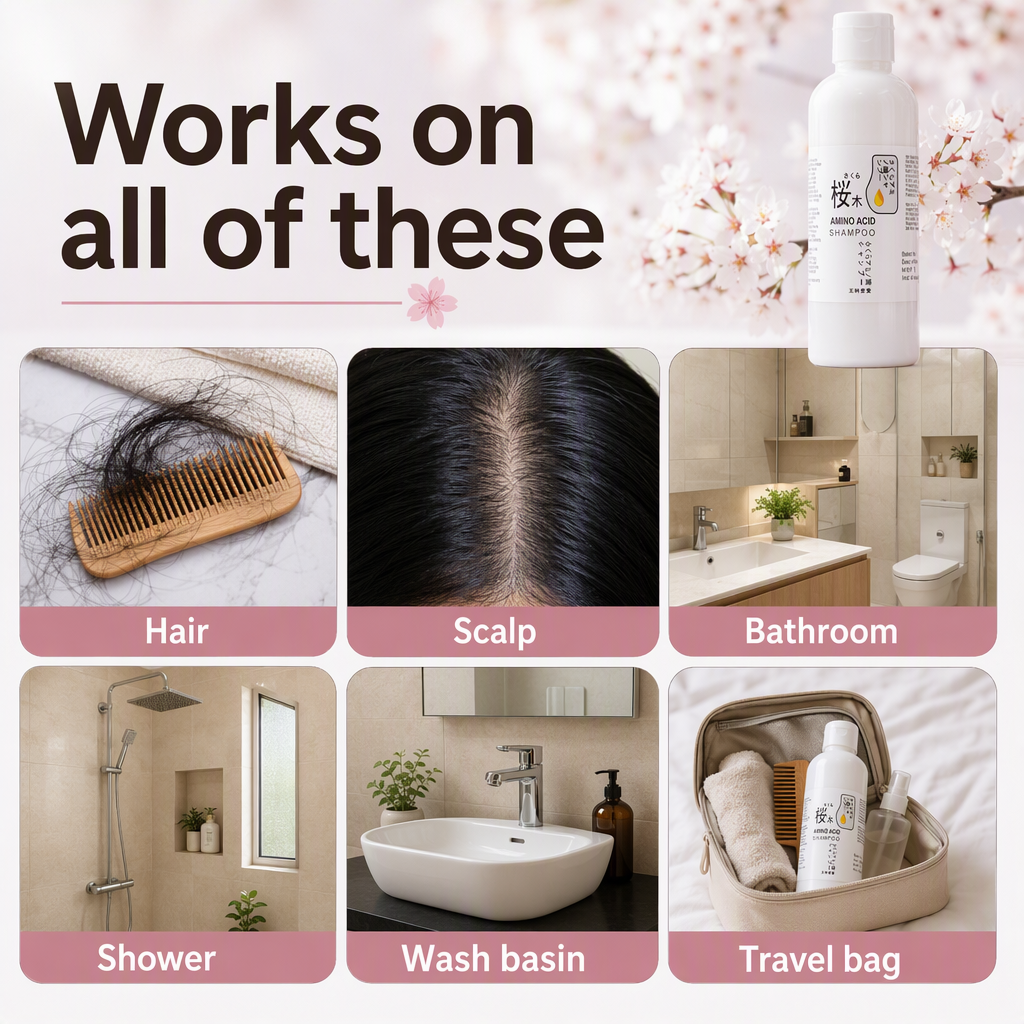 Sakura hair growth shampoo (Pack of 1) – places