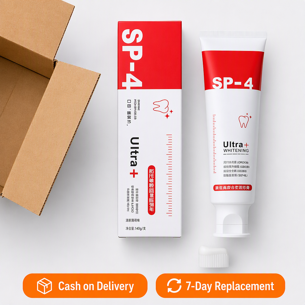 Whitening toothpaste – box